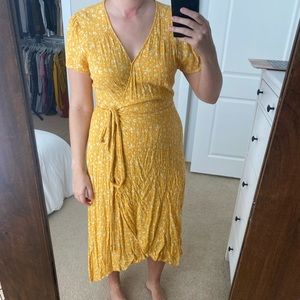 Universal Thread Maxi Wrap Dress